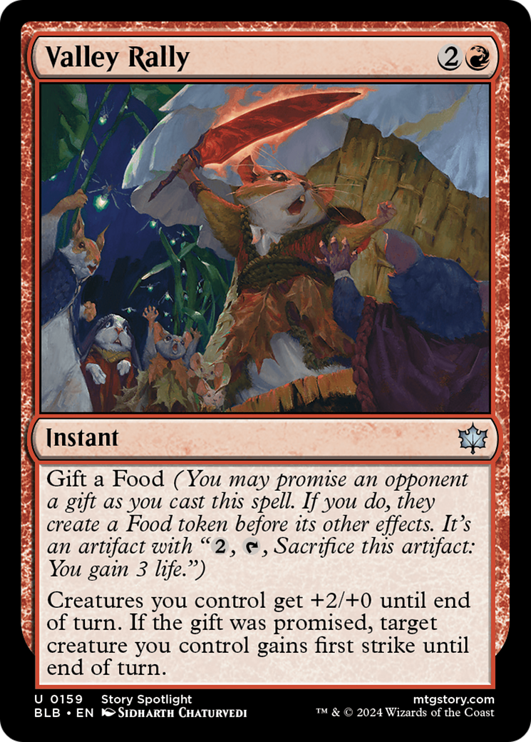 Valley Rally (BLB-159) (Foil)