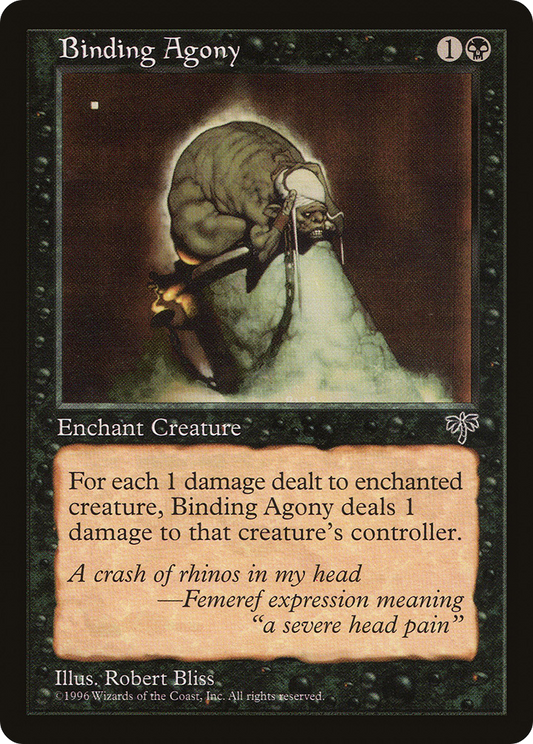 Binding Agony (MIR-106)