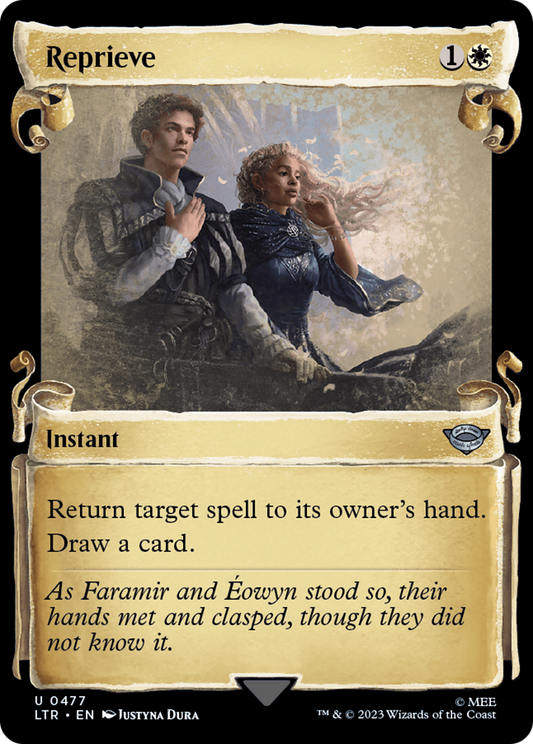 Reprieve (LTR-477) (Showcase) (Scroll) (Foil)