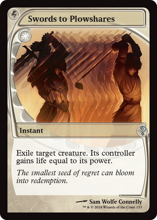 Swords to Plowshares (MB2-153)