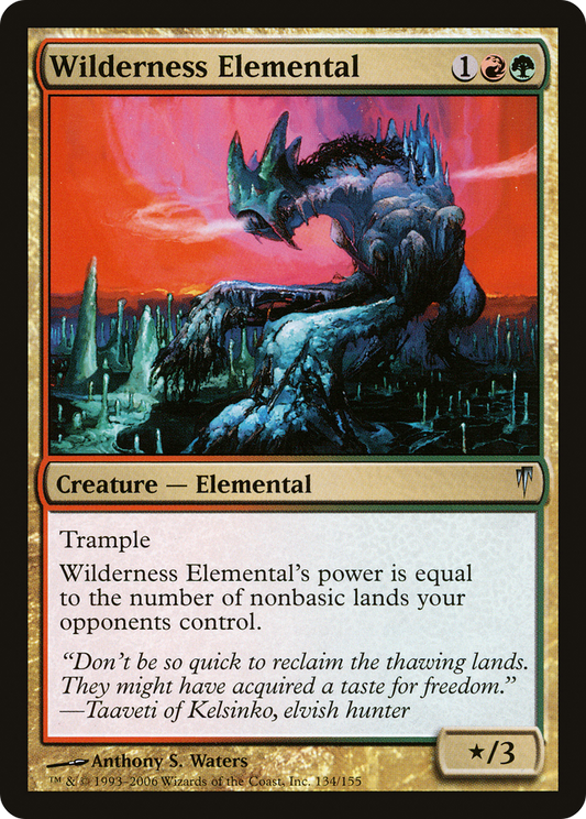Wilderness Elemental (CSP-134) (Foil)