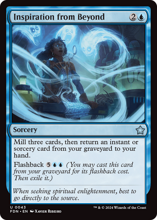 Inspiration from Beyond (FDN-043) (Foil)