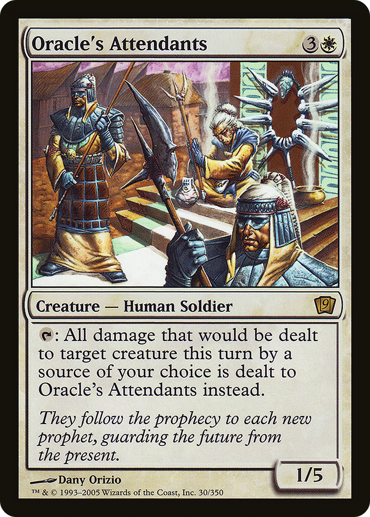 Oracle's Attendants (9ED-30★) (Foil)