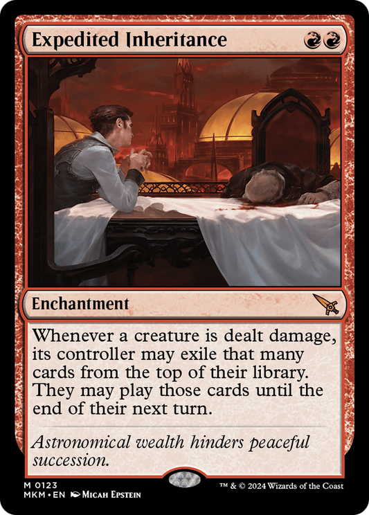 Expedited Inheritance (MKM-123) (Foil)