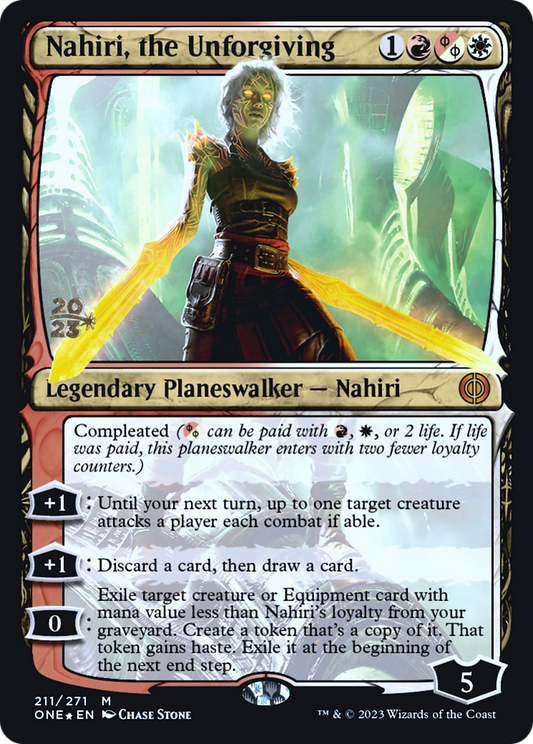Nahiri, the Unforgiving (PRE-211S) (Foil)