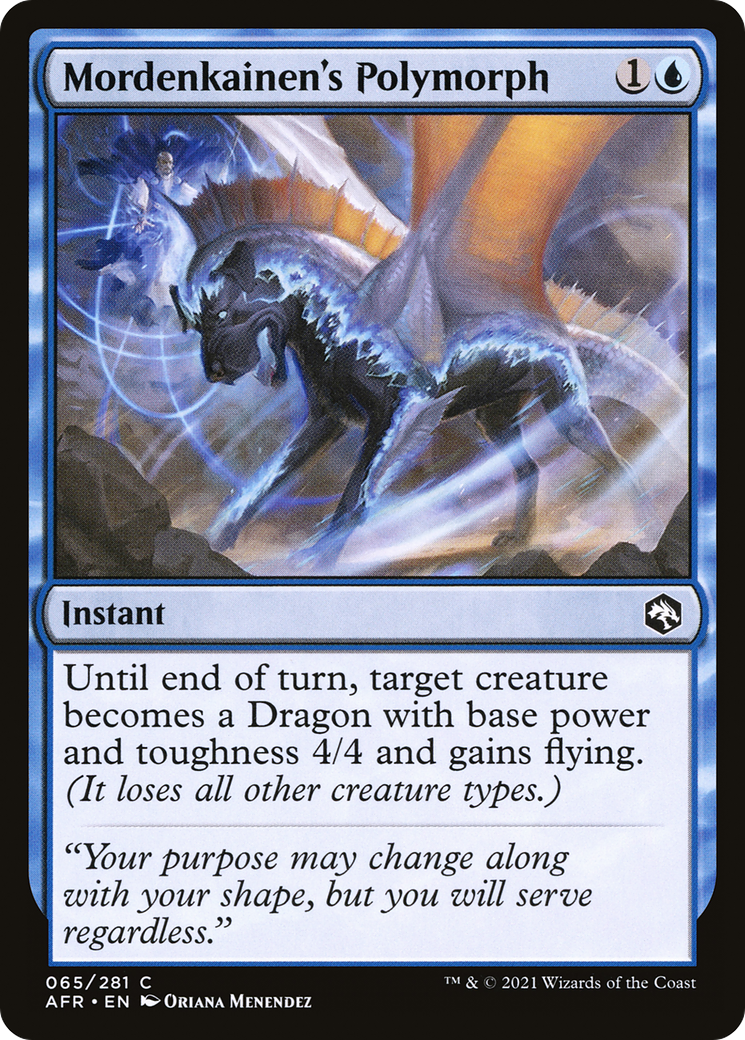 Mordenkainen's Polymorph (AFR-065)