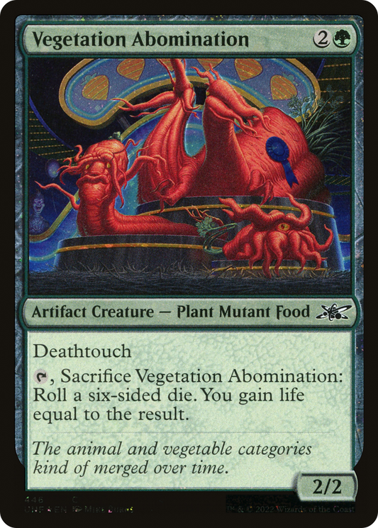 Vegetation Abomination (UNF-446) (Galaxy Foil)