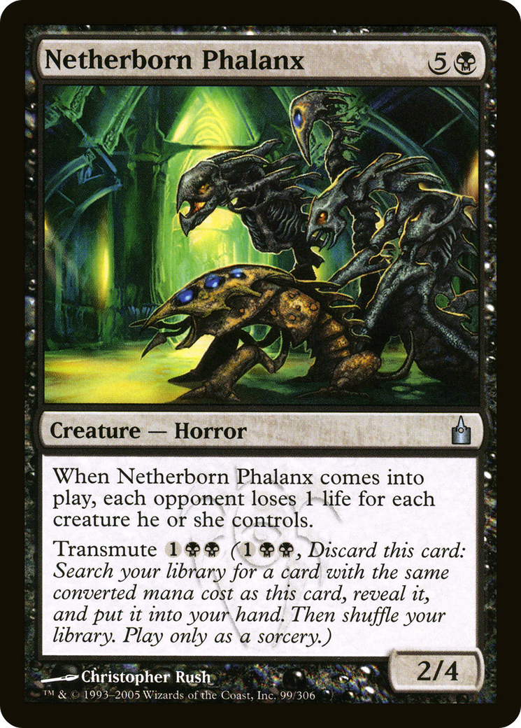 Netherborn Phalanx (RAV-099) (Foil)