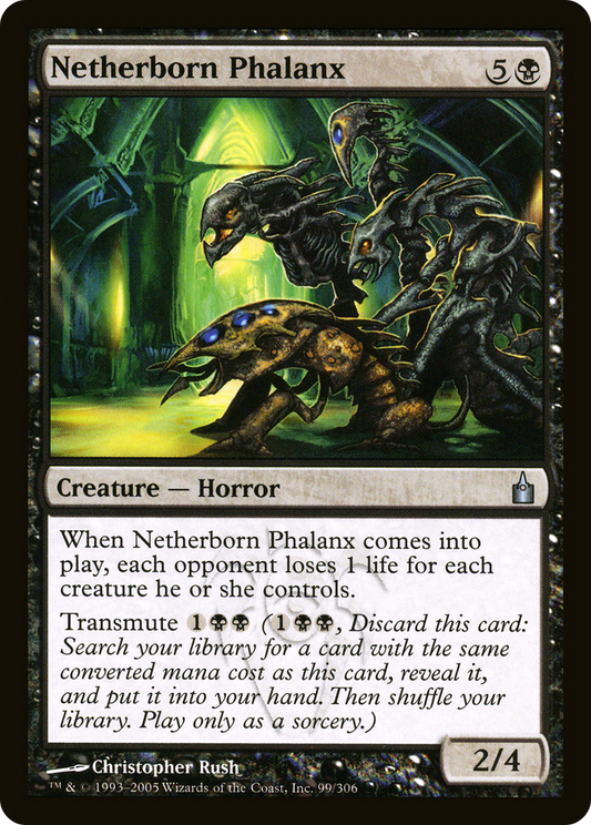 Netherborn Phalanx (RAV-099) (Foil)