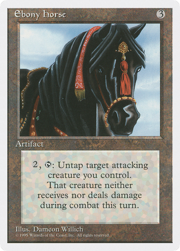 Ebony Horse (4ED-318)