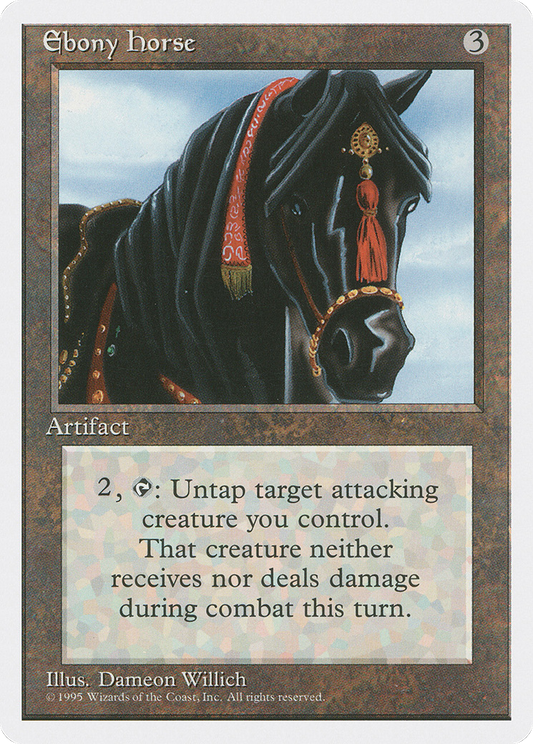 Ebony Horse (4ED-318)