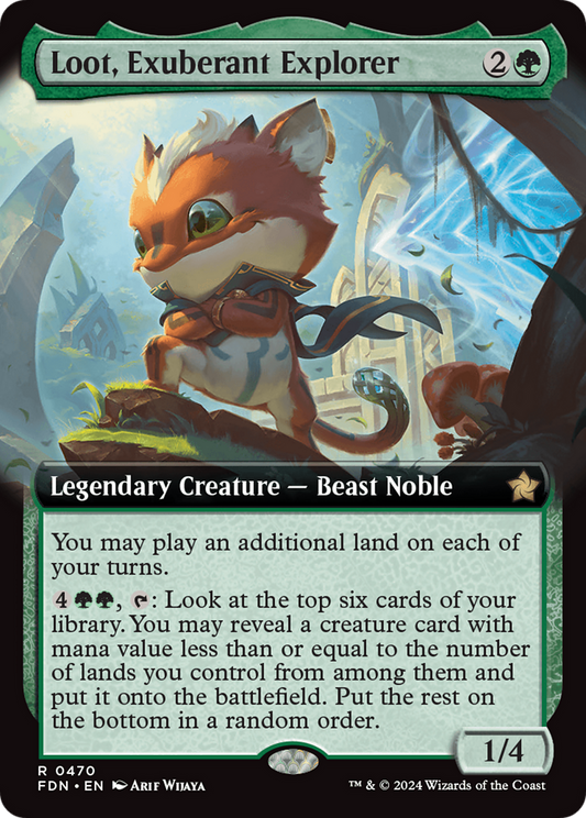Loot, Exuberant Explorer (FDN-470) (Extended Art)