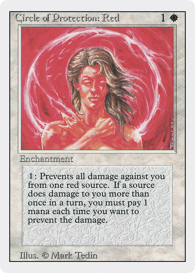 Circle of Protection: Red (3ED-012)