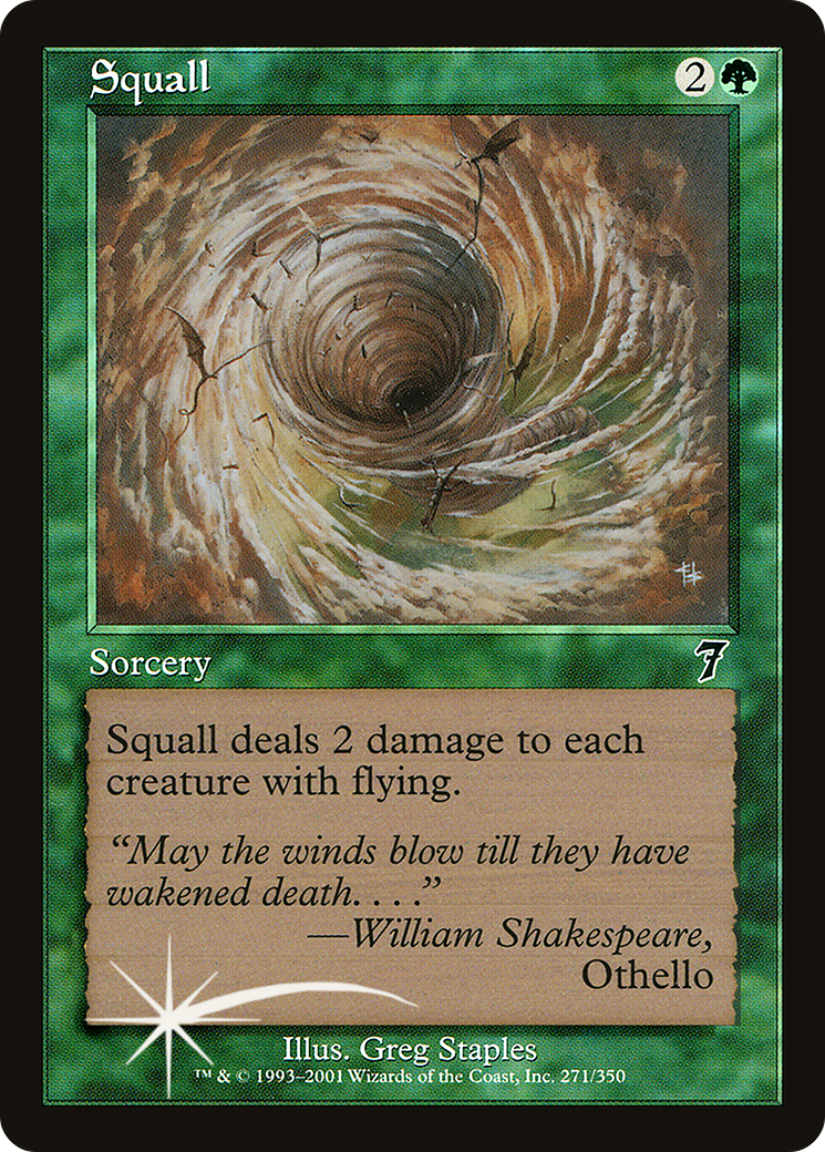 Squall (7ED-271★) (Foil)