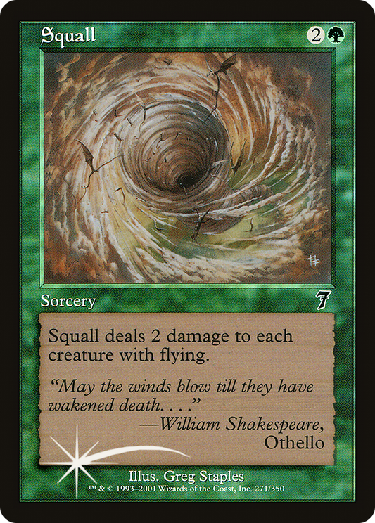 Squall (7ED-271★) (Foil)