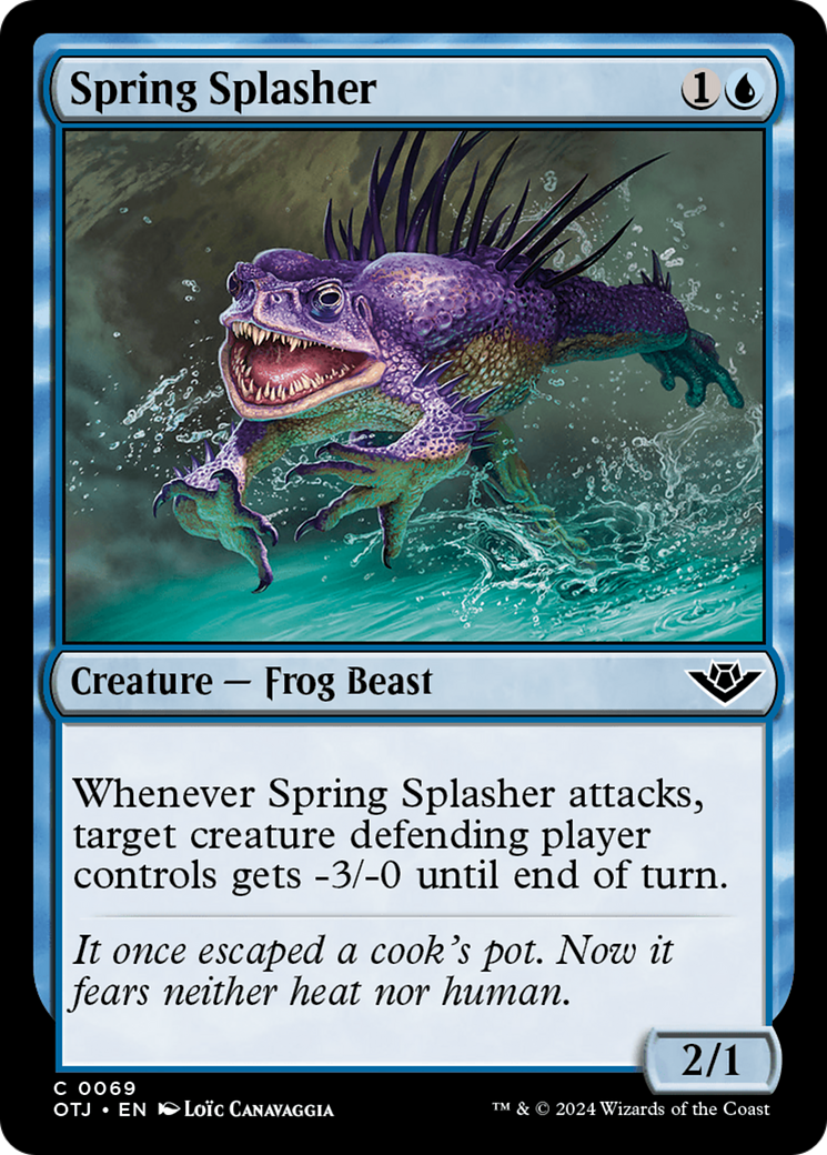 Spring Splasher (OTJ-069) (Foil)