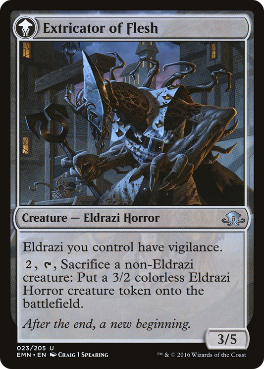 Extricator of Sin // Extricator of Flesh (EMN-023) (Foil)