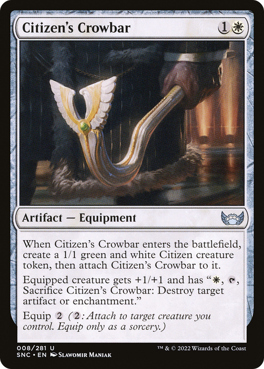 Citizen's Crowbar (SNC-008) (Foil)