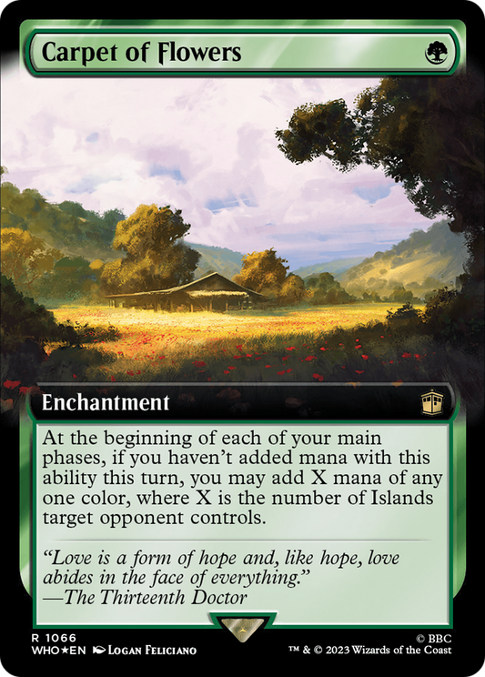 Carpet of Flowers (WHO-1066) (Extended Art) (Surge) (Foil)