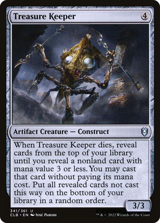 Treasure Keeper (CLB-341) (Foil)