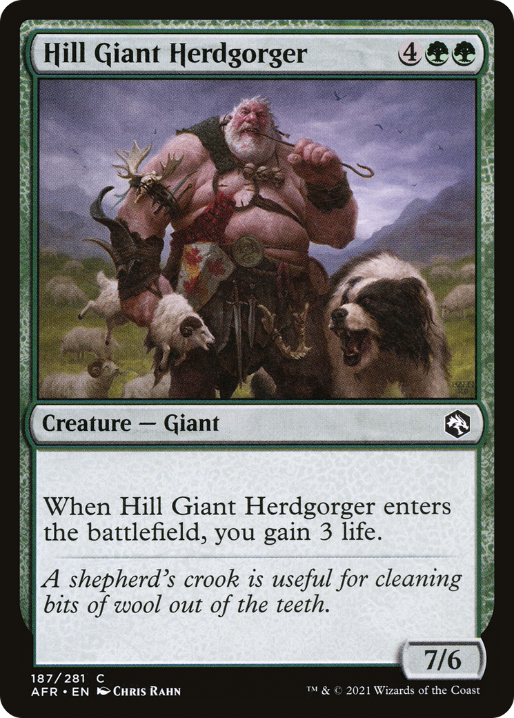 Hill Giant Herdgorger (AFR-187) (Foil)