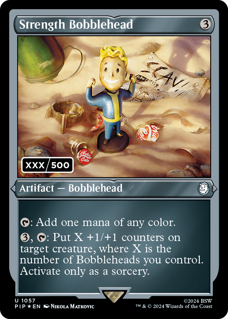 Strength Bobblehead (PIP-1057) (Foil) (Serialized)