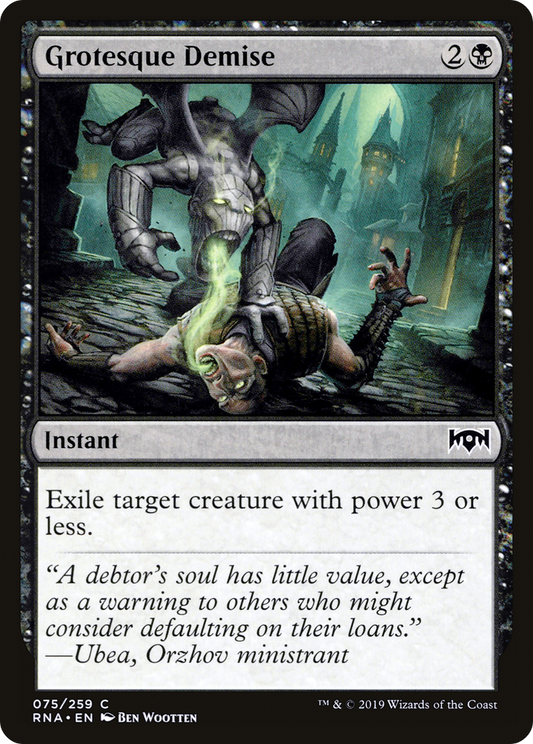 Grotesque Demise (RNA-075) (Foil)