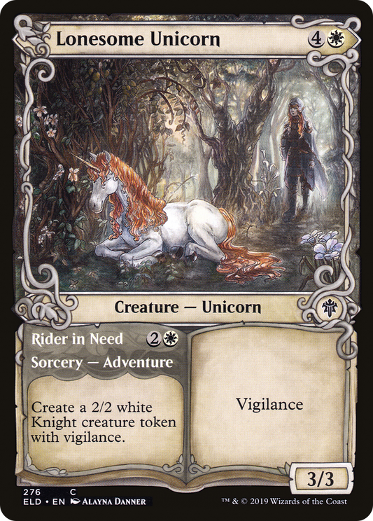 Lonesome Unicorn // Rider in Need (ELD-276) (Showcase)
