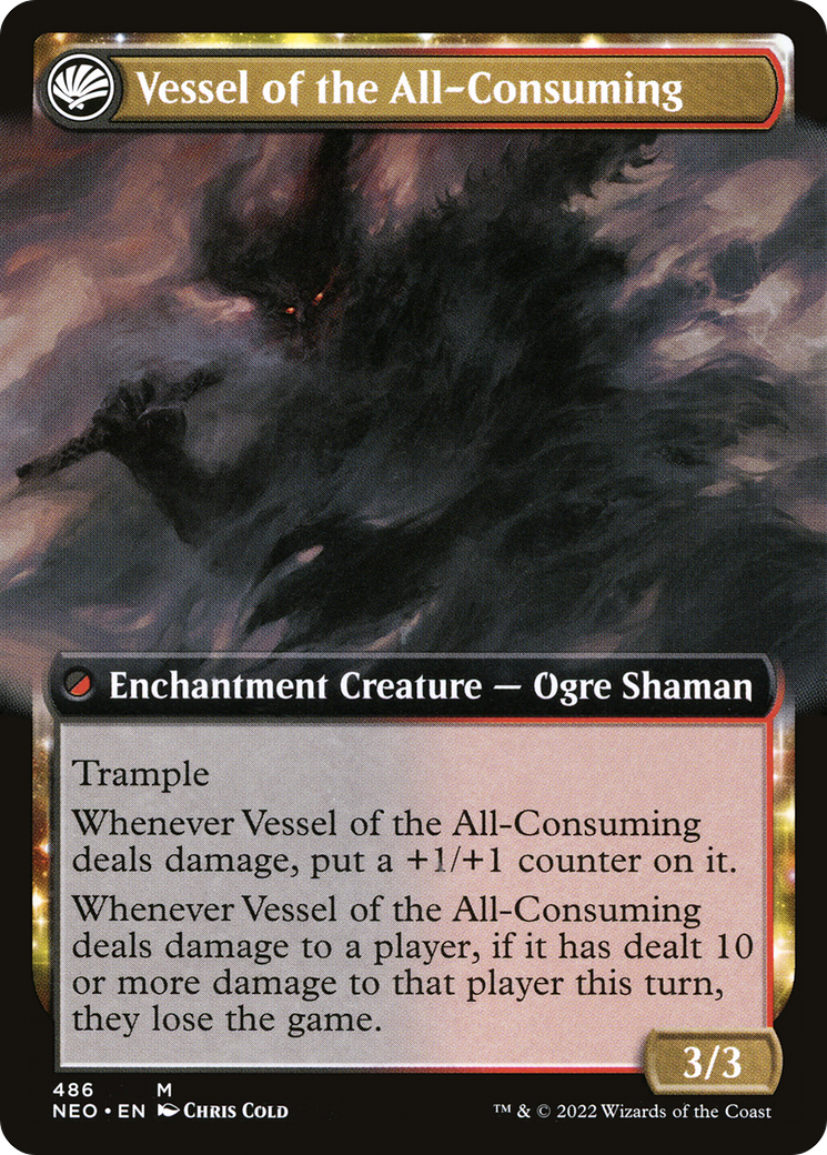 Hidetsugu Consumes All // Vessel of the All-Consuming (NEO-486) (Extended Art)