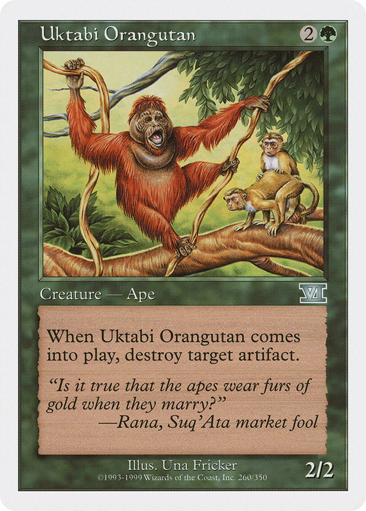 Uktabi Orangutan (6ED-260)