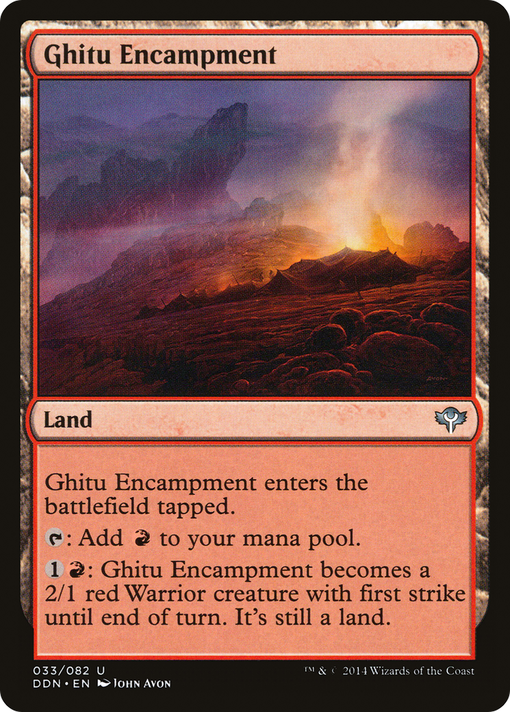 Ghitu Encampment (DDN-033)