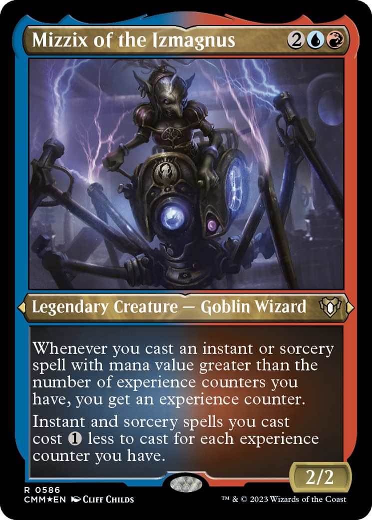 Mizzix of the Izmagnus (CMM-586) (Etched Foil)