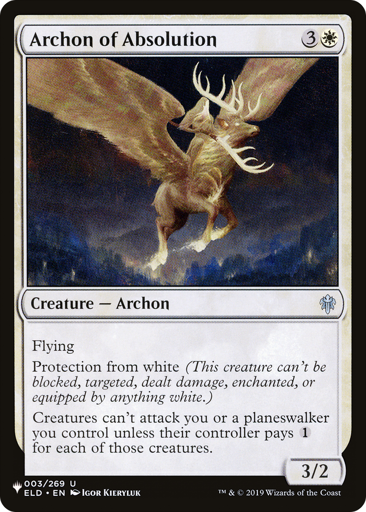 Archon of Absolution (LIST-ELD-3)