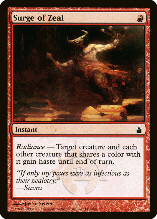 Surge of Zeal (RAV-146) (Foil)