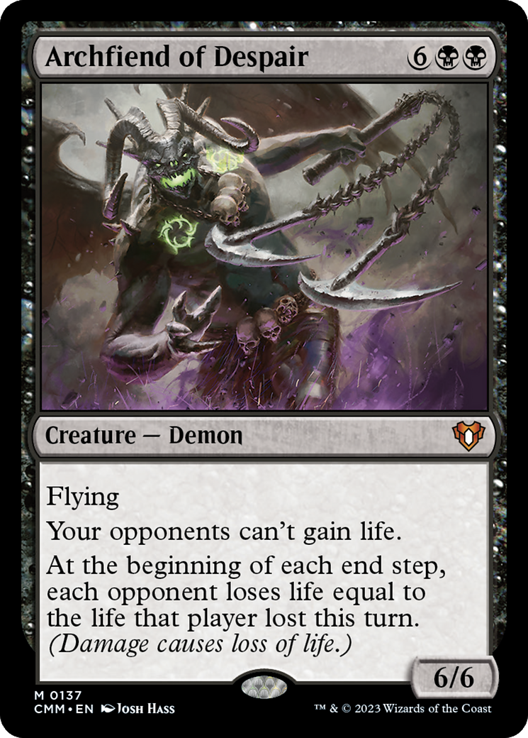 Archfiend of Despair (CMM-137)