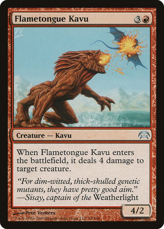 Flametongue Kavu (HOP-054)