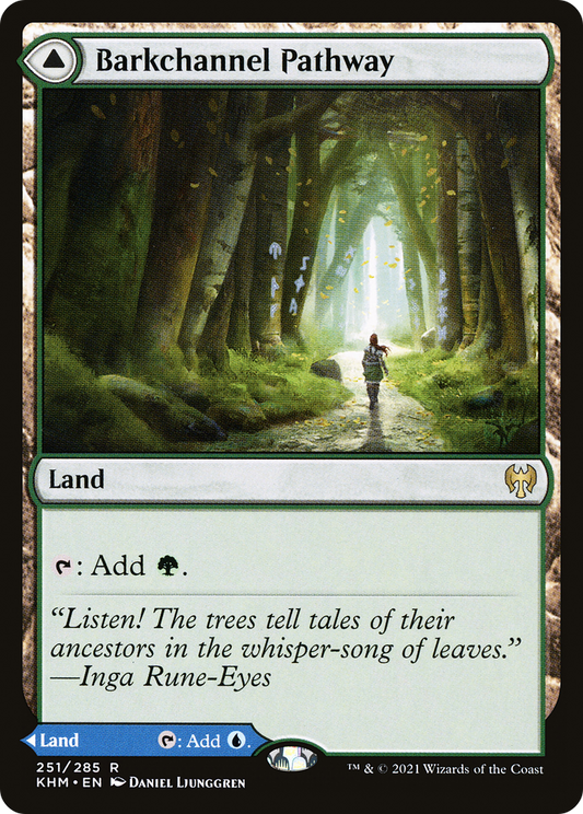 Barkchannel Pathway // Tidechannel Pathway (KHM-251) (Foil)