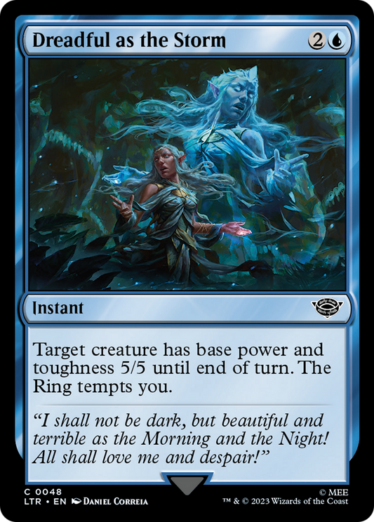 Dreadful as the Storm (LTR-048) (Foil)