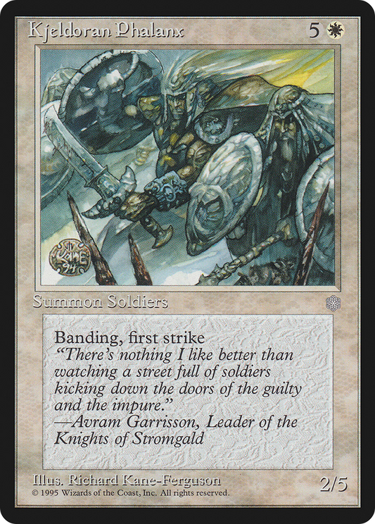 Kjeldoran Phalanx (ICE-037)