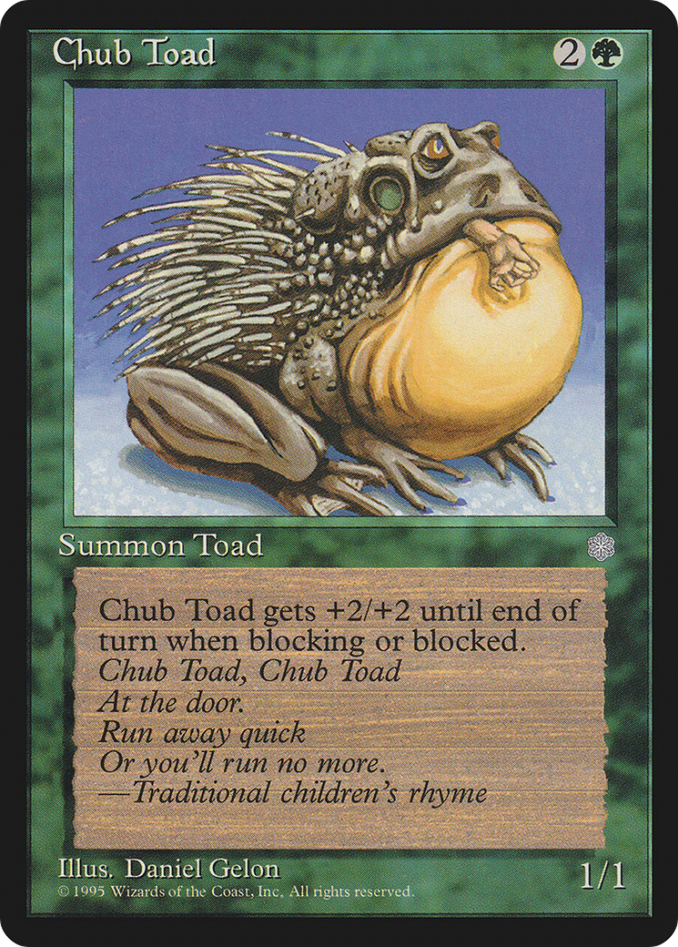 Chub Toad (ICE-229)