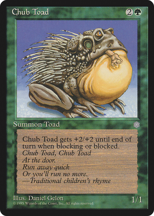 Chub Toad (ICE-229)