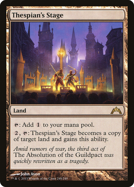 Thespian's Stage (GTC-248) (Foil)