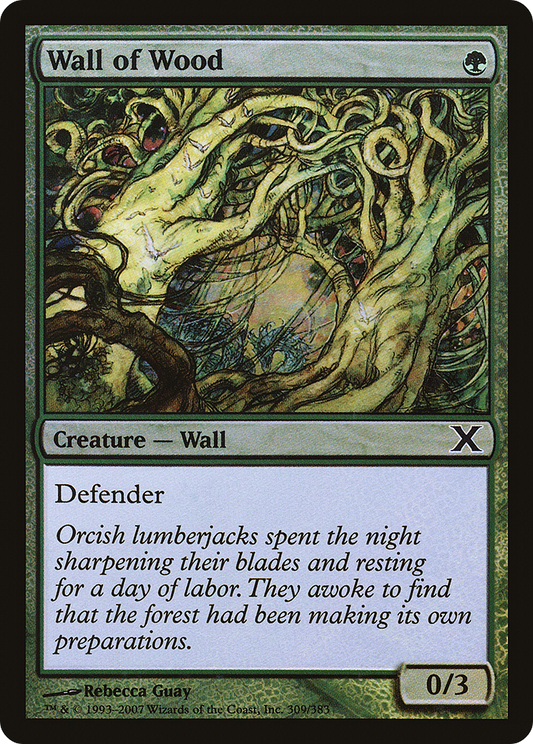 Wall of Wood (10E-309★) (Foil)