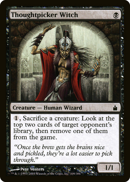 Thoughtpicker Witch (RAV-109) (Foil)