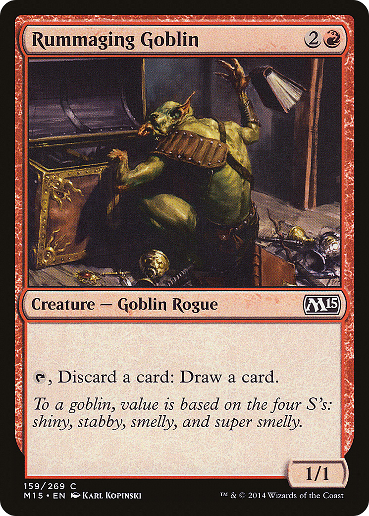 Rummaging Goblin (M15-159)