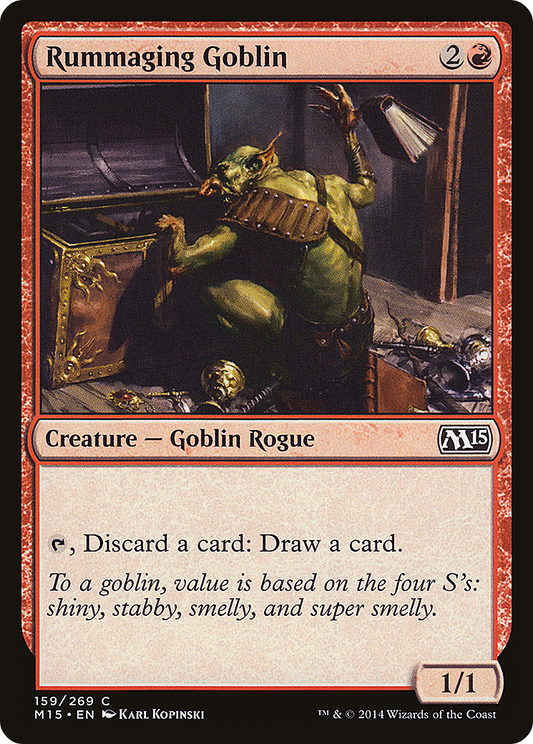 Rummaging Goblin (M15-159) (Foil)
