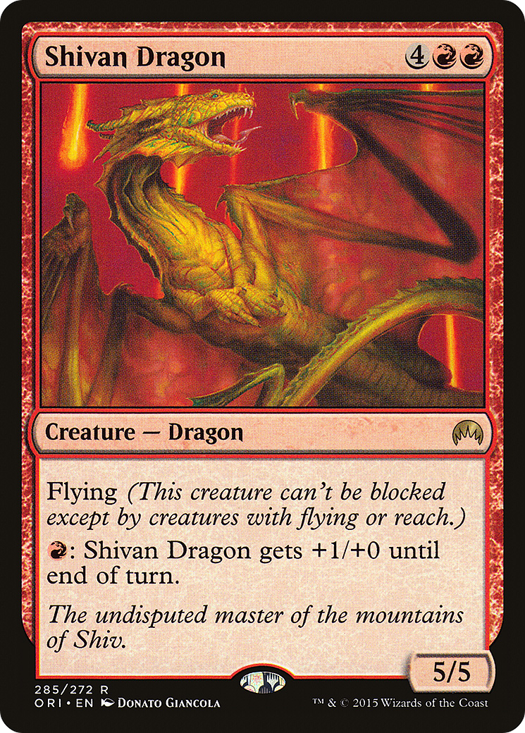 Shivan Dragon (ORI-285)