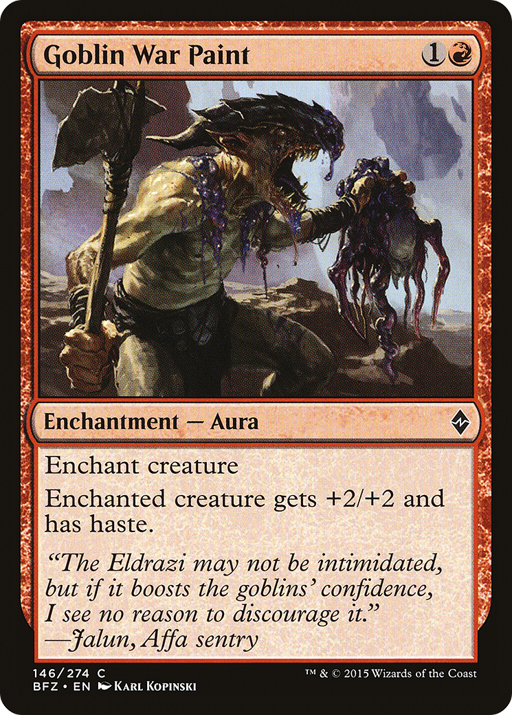 Goblin War Paint (BFZ-146)