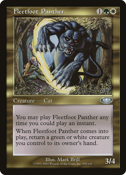 Fleetfoot Panther (PLS-108) (Foil)