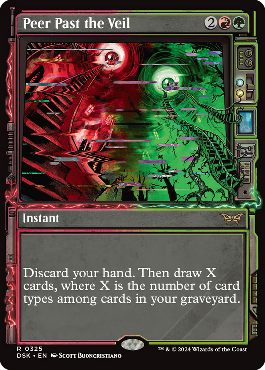 Peer Past the Veil (DSK-325) (Showcase) (Foil)